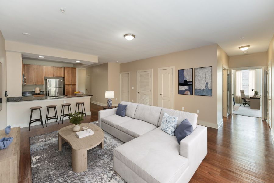 Attain at Quarterpath modern living room